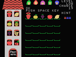 Fruit Search screenshot 6 for MSX